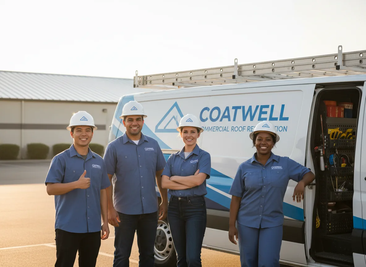 Commercial roof coating company in Cedarville, OH